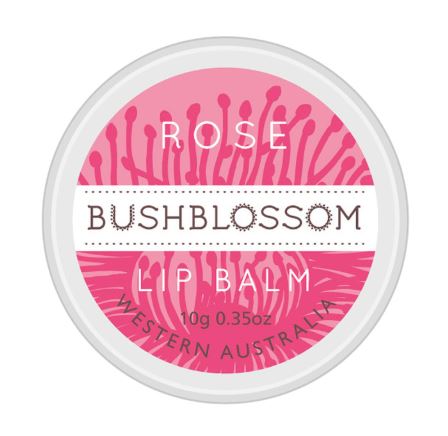 BushBlossom Lip Balm - Rose 10g