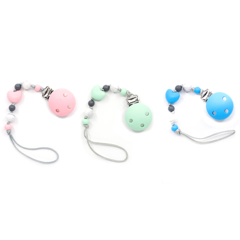 Baby Food Grade Silicone Dummy\Pacifier Clip