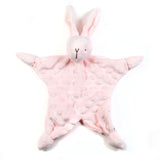 Sillee Billee Hand Made Minky Bunny Comforter - Pink