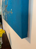 Modern Abstract, Rainbow Oil 60cm x 180cm