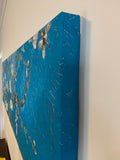 Modern Abstract, Rainbow Oil 60cm x 180cm