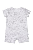Marquise Unisex 2 Pack Zoo Romper and Bodysuit Set