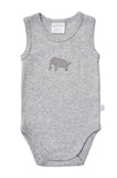 Marquise Unisex 2 Pack Zoo Romper and Bodysuit Set