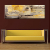 Modern Abstract, Golden Yellow 60cm x 180cm