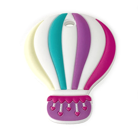 Baby Food Grade Silicone Rainbow Balloon Teether