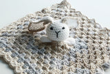 Lu Lu the Flopsy Amigurumi Comforter Bunny