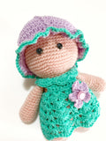 Belle the Crochet Amigurumi Flower Girl