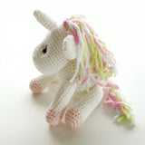 Lily the Crochet Amigurumi Rainbow Unicorn