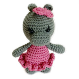 Patty the Crochet Amigurumi Happy Hippo